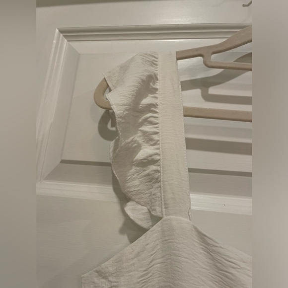 SHEIN- White Maxi Dress- Size Large - Picture 5 of 8